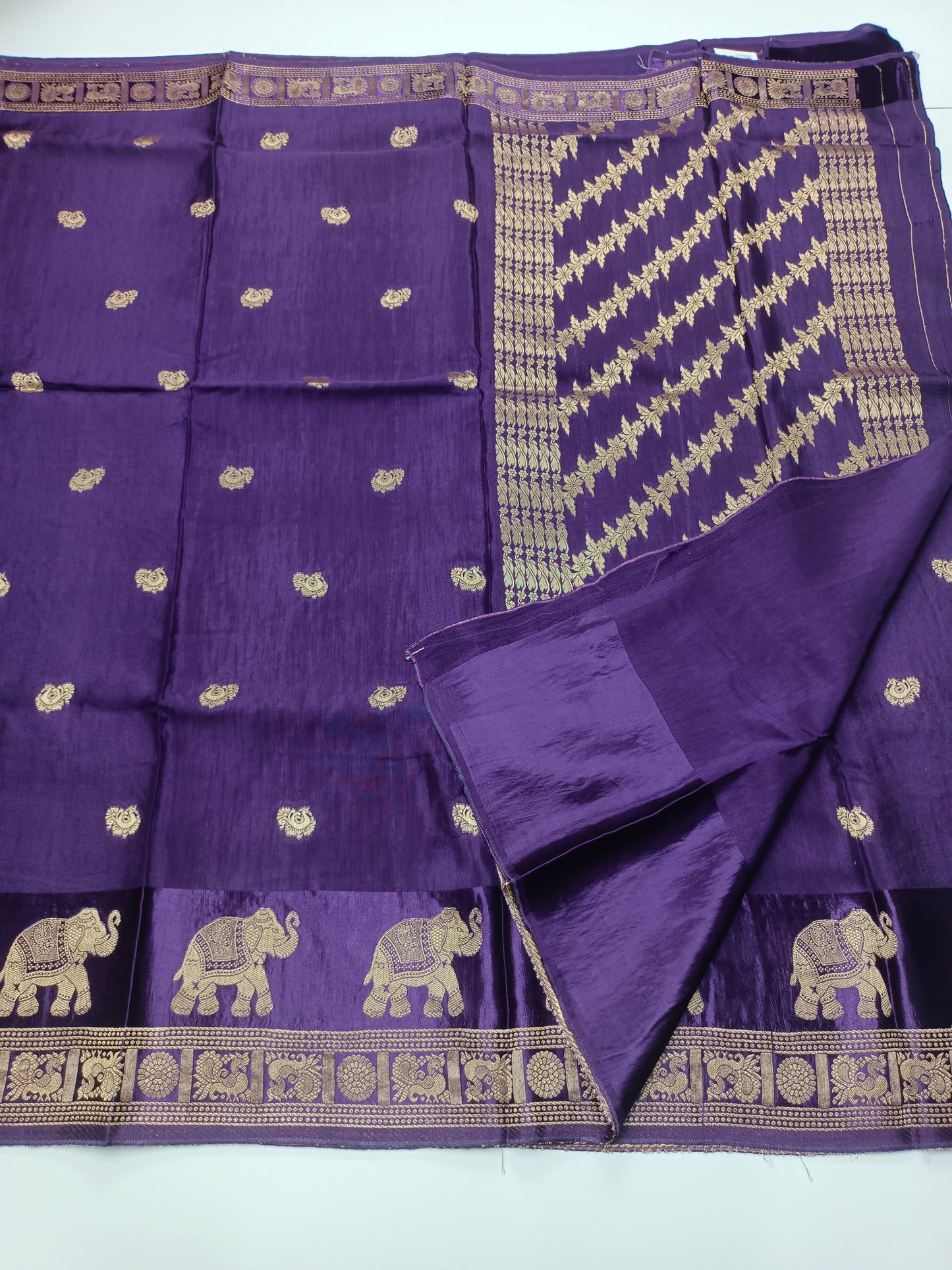 FANCY SEMI DOLA SILK SAREE (SPECIAL 30% DISCOUNT)