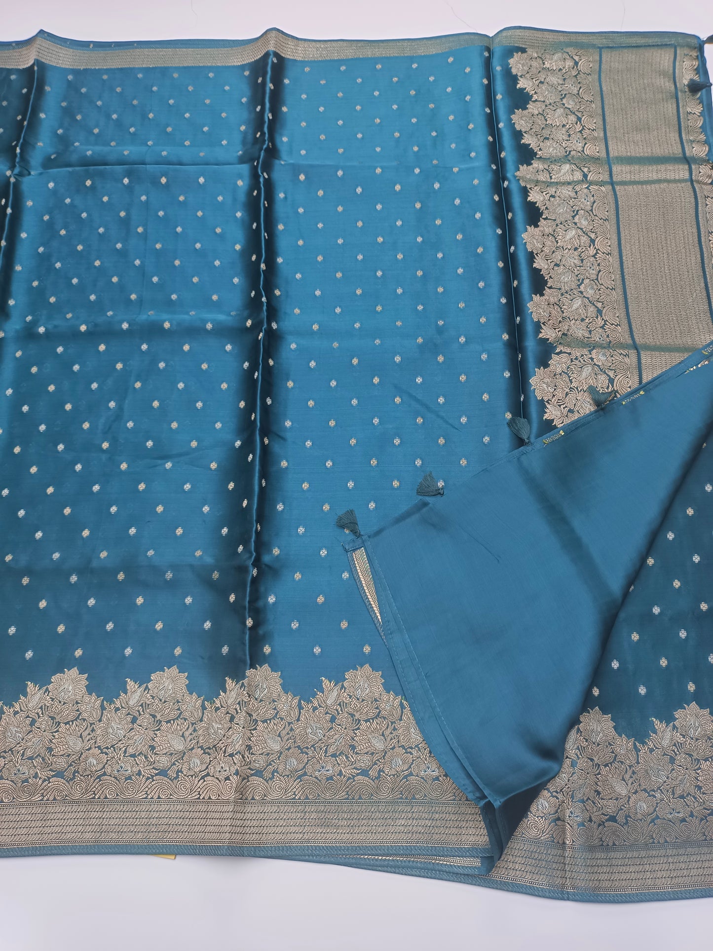 FANCY SEMI DOLA SILK SAREE (SPECIAL 30% DISCOUNT)