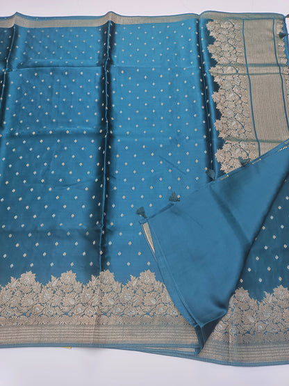 FANCY SEMI DOLA SILK SAREE (SPECIAL 30% DISCOUNT)