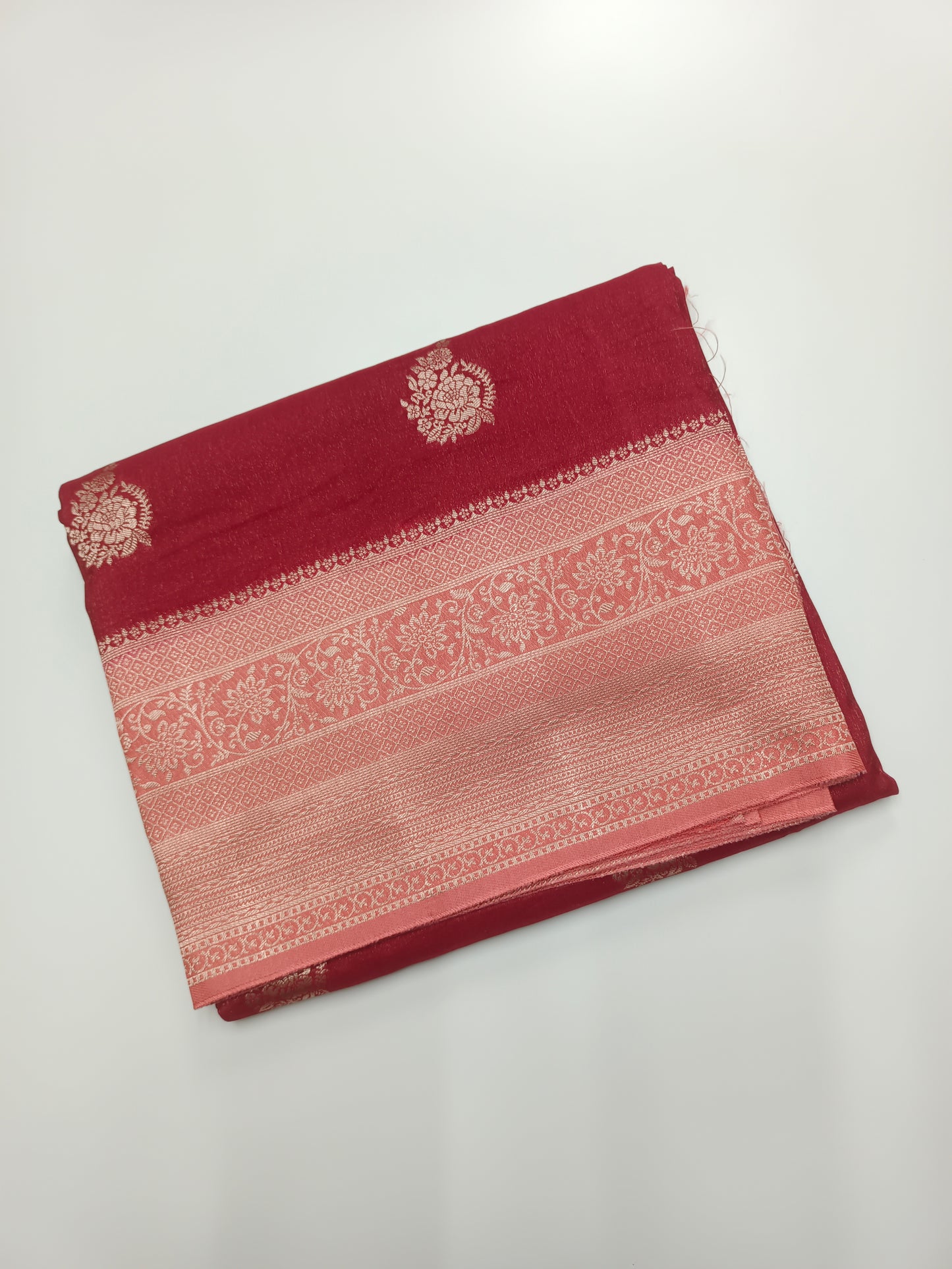FANCY SEMI DOLA SILK SAREE (SPECIAL 30% DISCOUNT)