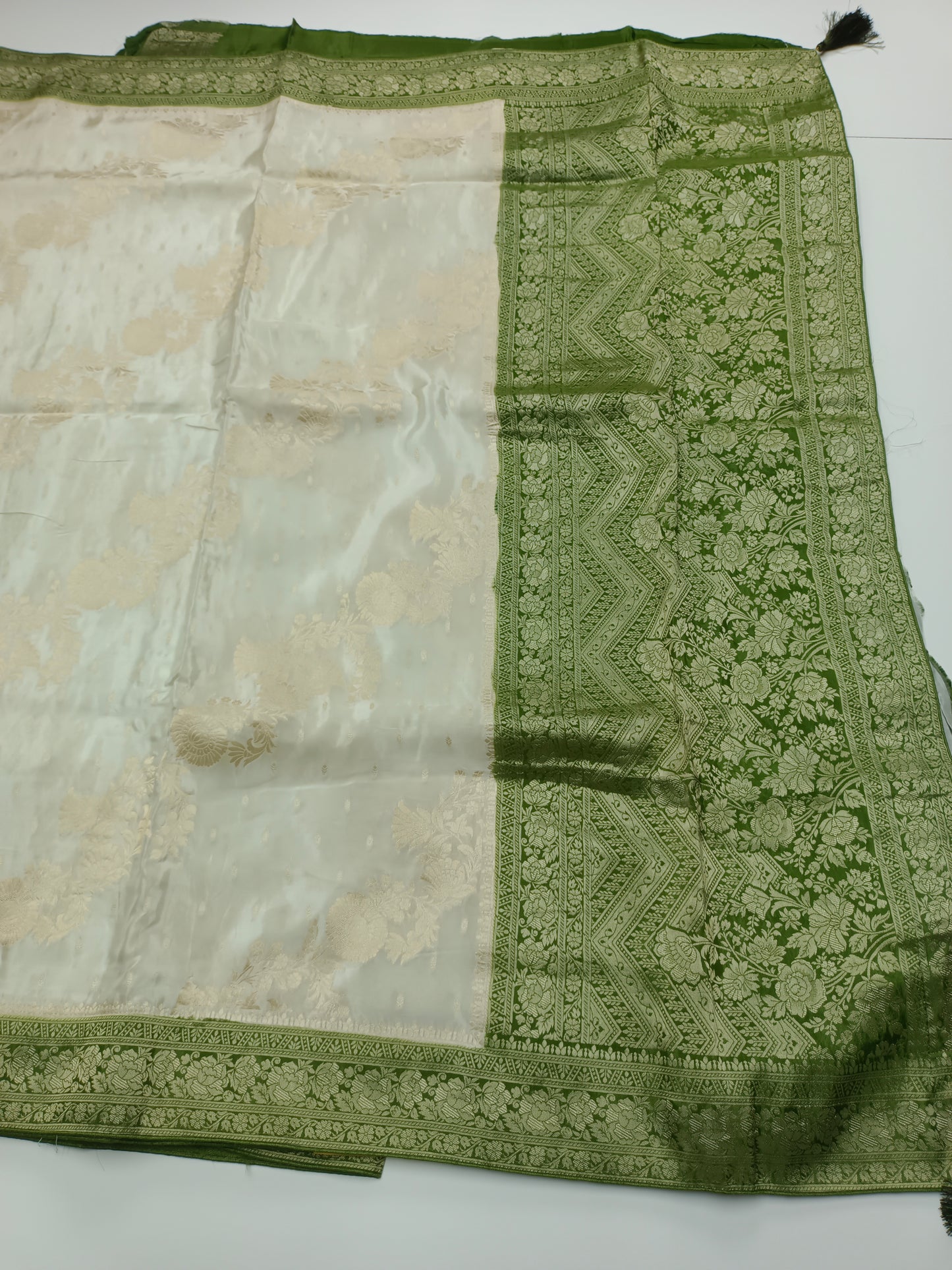 FANCY ORGANZA SEMI SILK SAREE (SPECIAL 30% DISCOUNT)