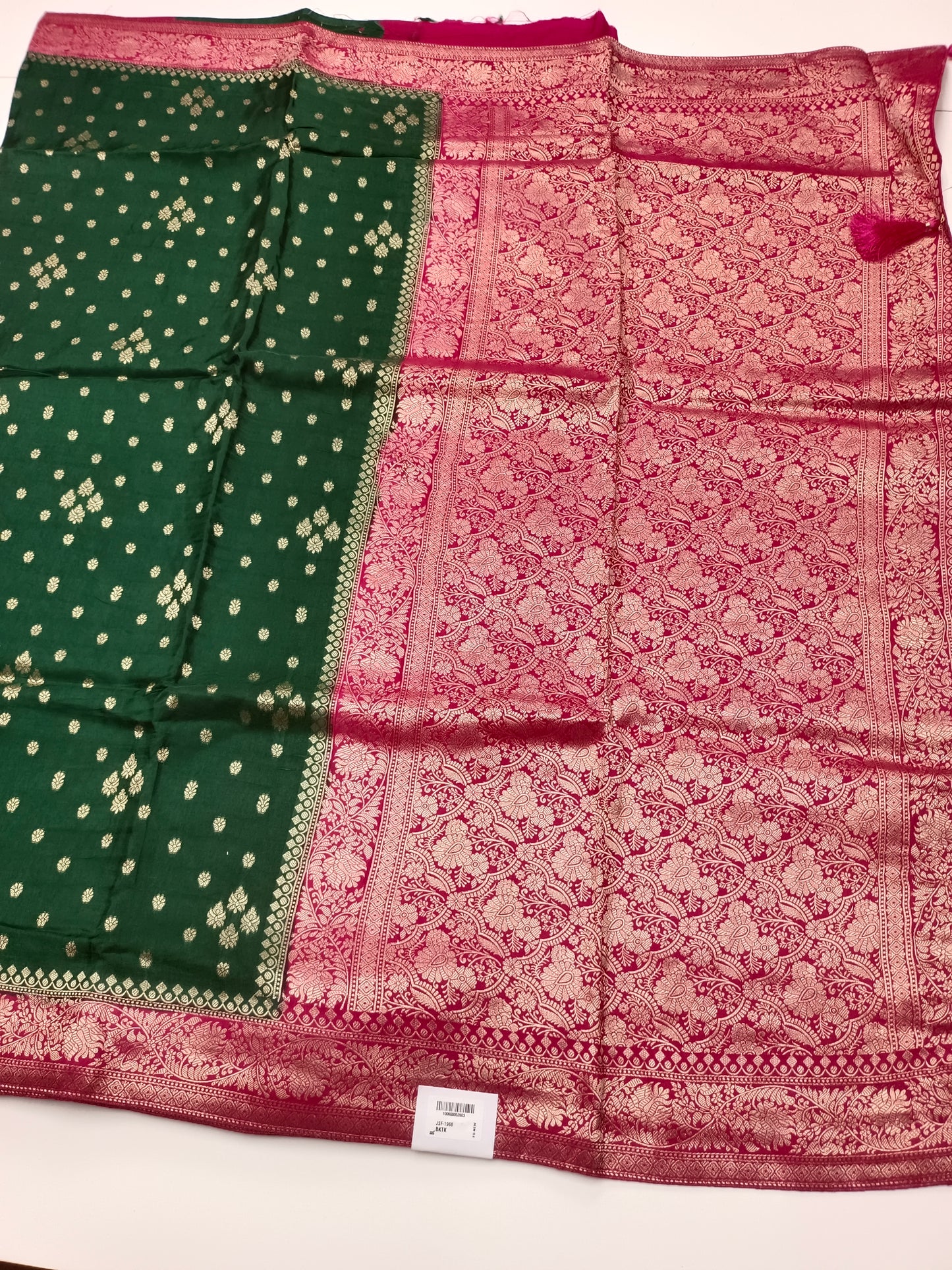 FANCY SEMI DOLA SILK SAREE (SPECIAL 30% DISCOUNT)