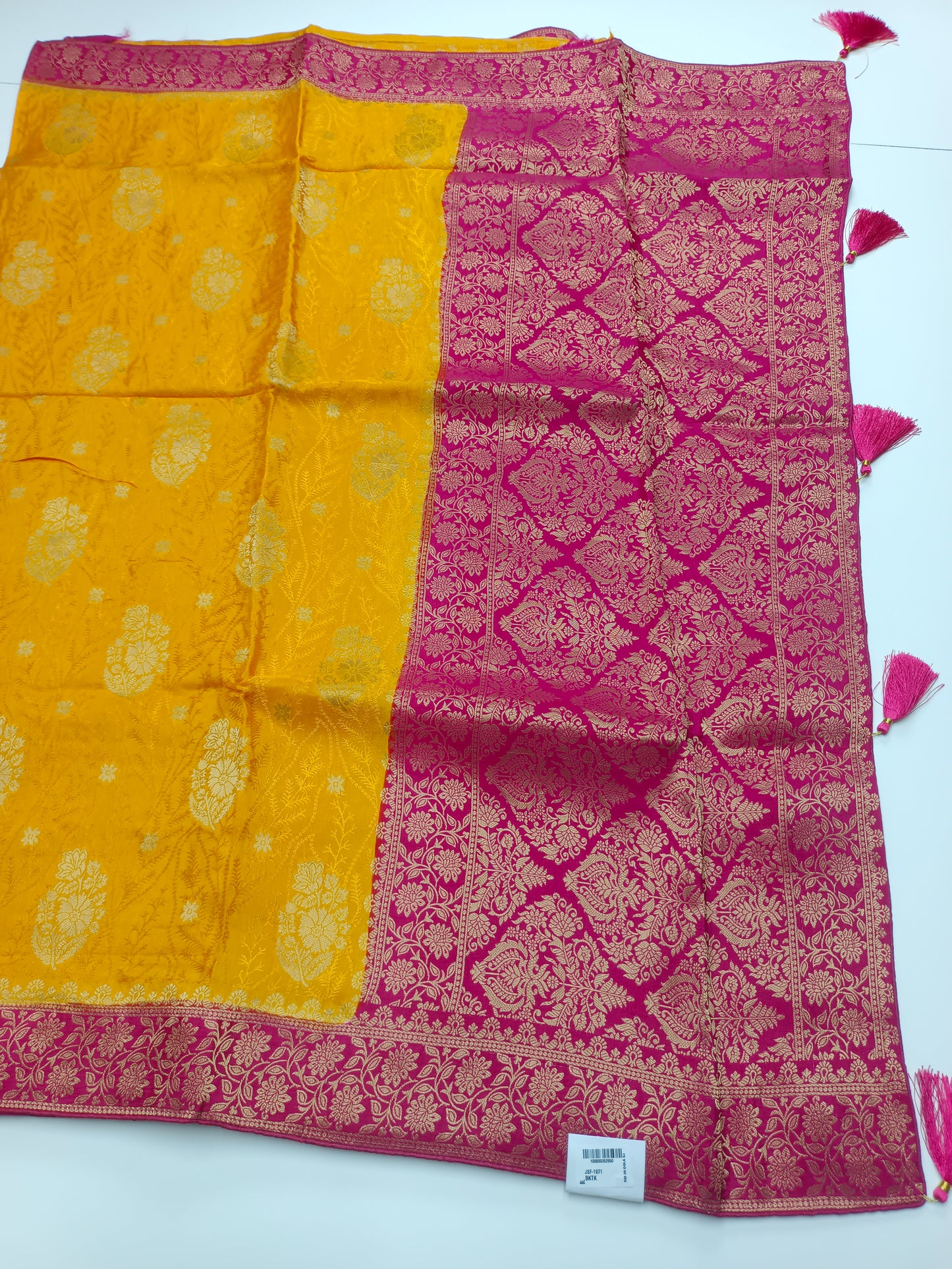 FANCY SEMI DOLA SILK SAREE (SPECIAL 30% DISCOUNT)