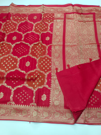 FANCY SEMI DOLA SILK SAREE (SPECIAL 30% DISCOUNT)