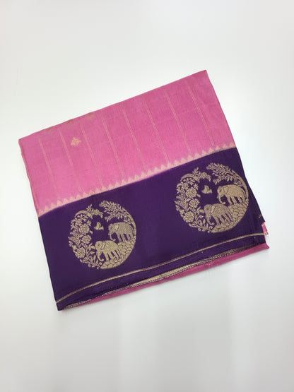 FANCY SEMI DOLA SILK SAREE (SPECIAL 30% DISCOUNT)