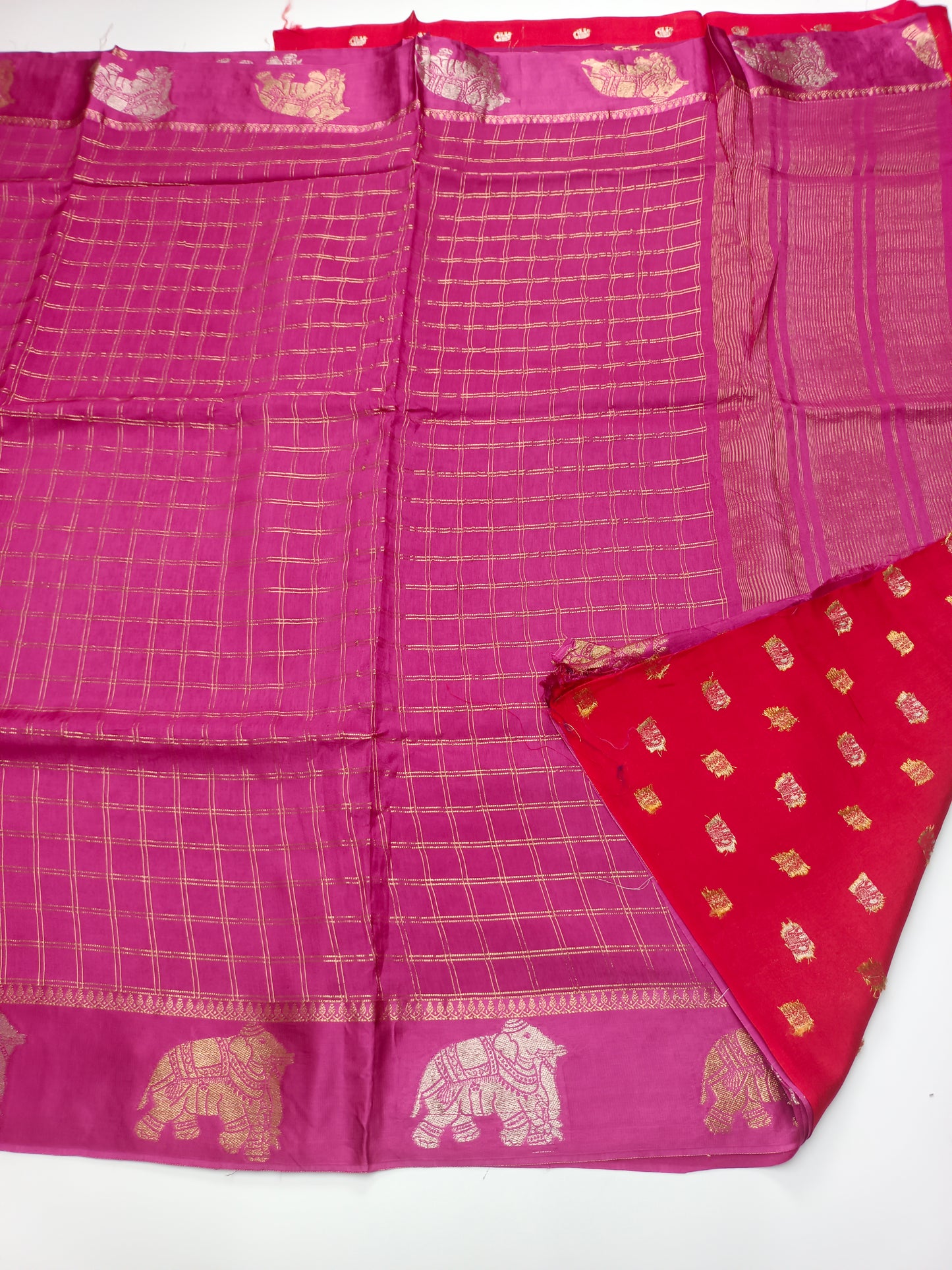 FANCY SEMI DOLA SILK SAREE (SPECIAL 30% DISCOUNT)