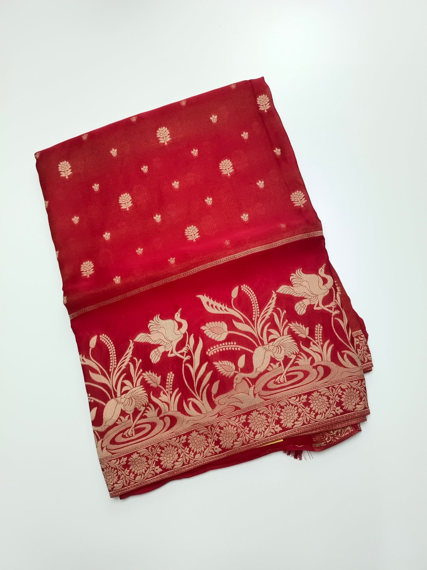FANCY SEMI DOLA SILK SAREE (SPECIAL 30% DISCOUNT)