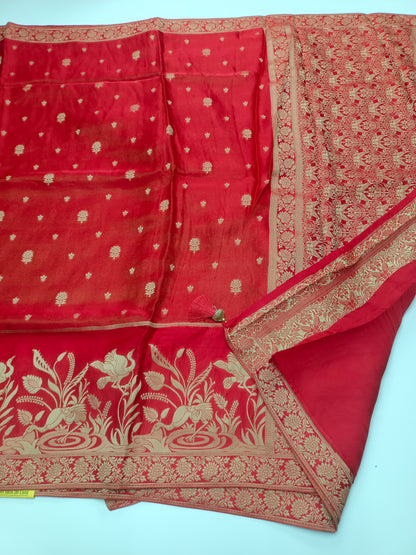 FANCY SEMI DOLA SILK SAREE (SPECIAL 30% DISCOUNT)