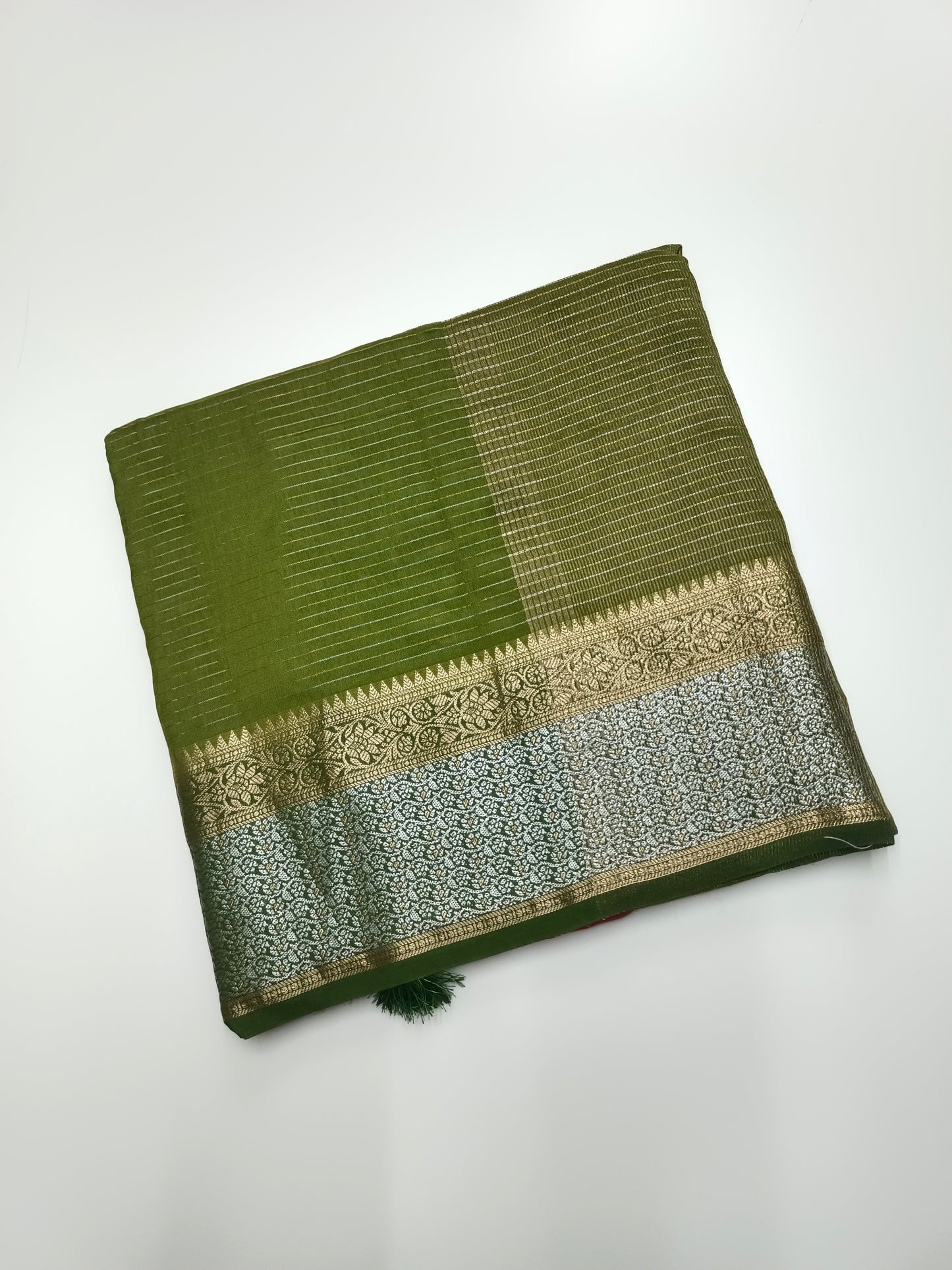 FANCY SEMI DOLA SILK SAREE (SPECIAL 30% DISCOUNT)