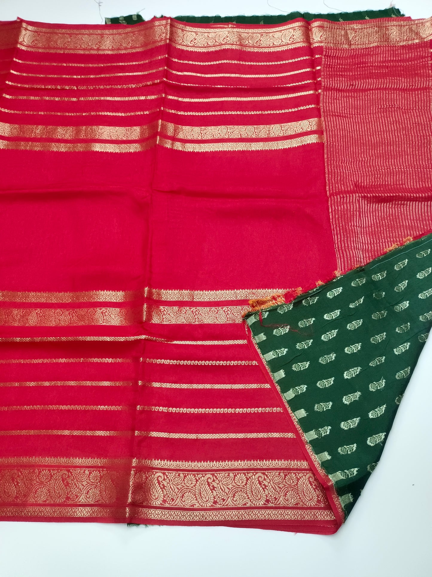 FANCY SEMI DOLA SILK SAREE (SPECIAL 30% DISCOUNT)