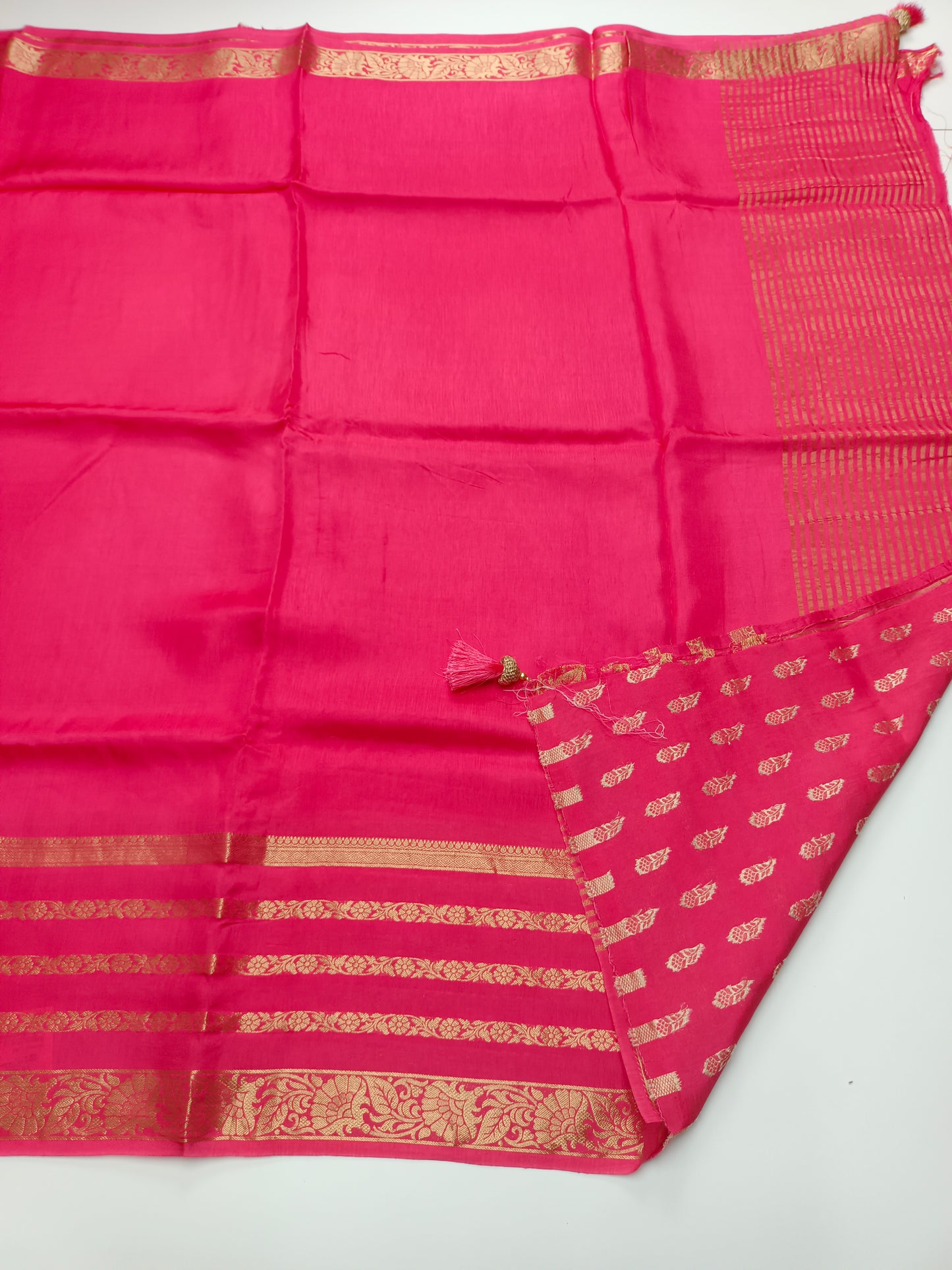 FANCY SEMI DOLA SILK SAREE (SPECIAL 30% DISCOUNT)