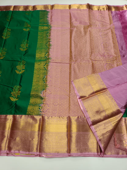 KANCHIPURAM SEMI SILK SAREE