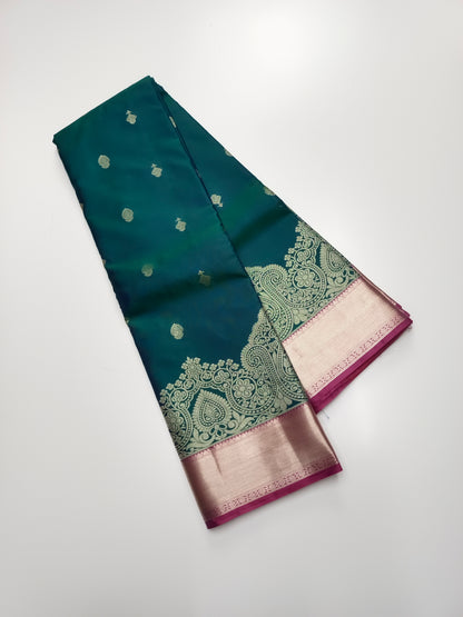KANCHIPURAM SEMI SILK SAREE