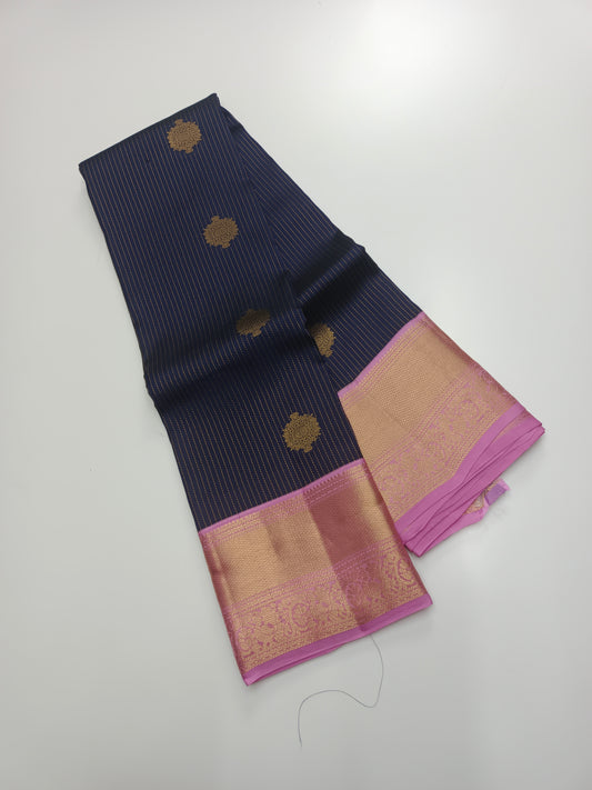 KANCHIPURAM SEMI SILK SAREE
