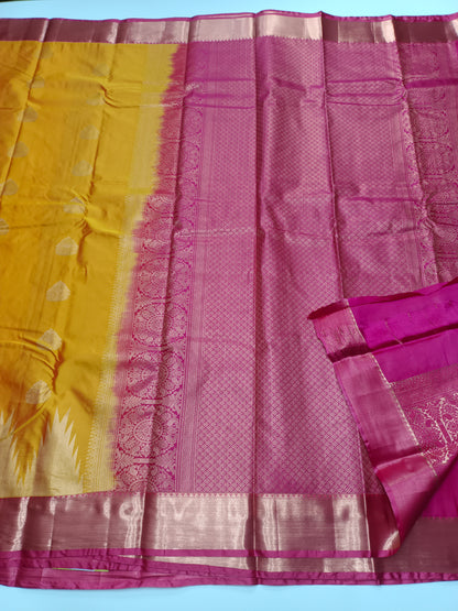 KANCHIPURAM SEMI SILK SAREE