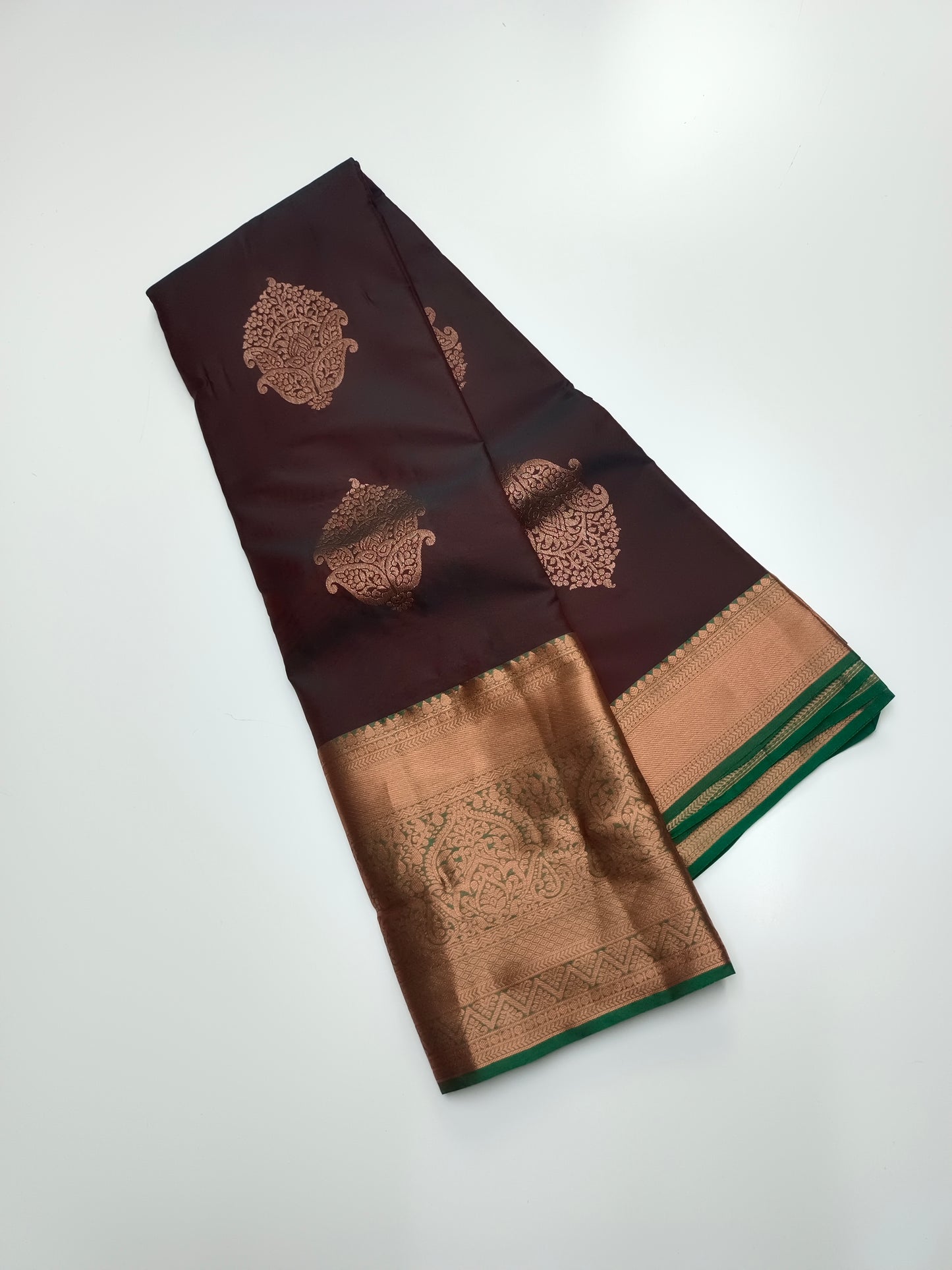 KANCHIPURAM SEMI SILK SAREE