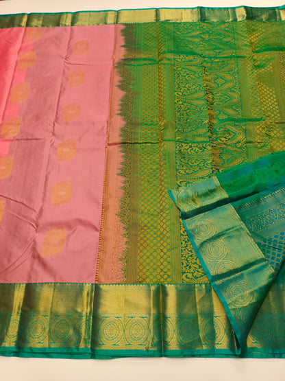 KANCHIPURAM SEMI SILK SAREE