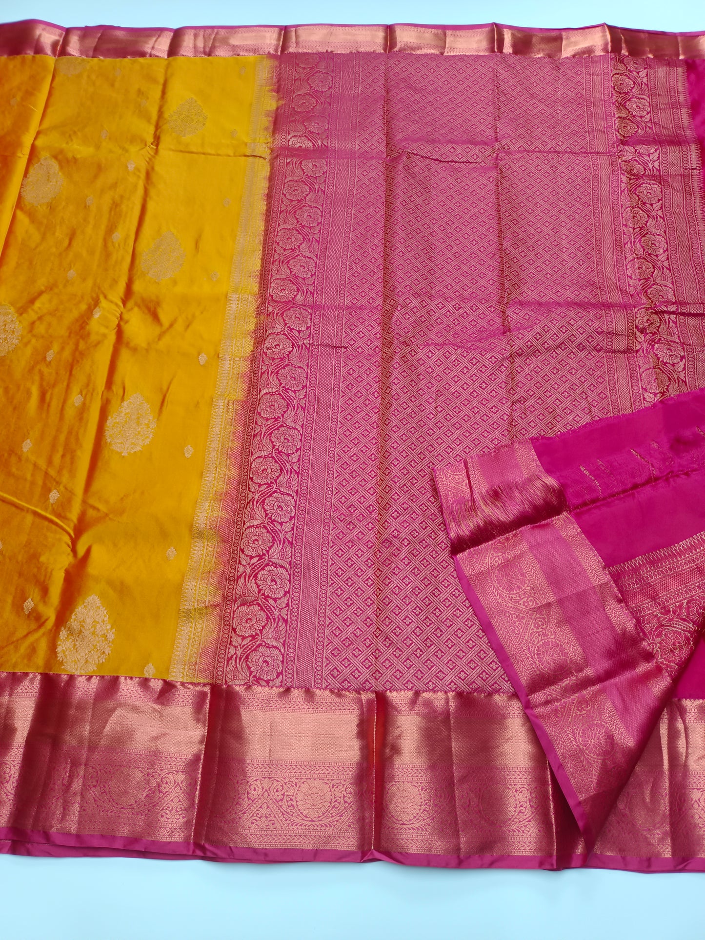 KANCHIPURAM SEMI SILK SAREE