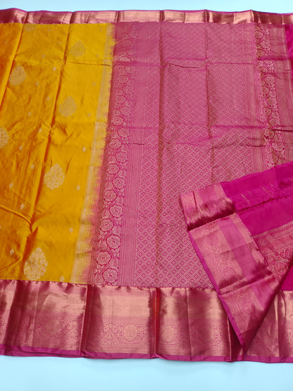 KANCHIPURAM SEMI SILK SAREE