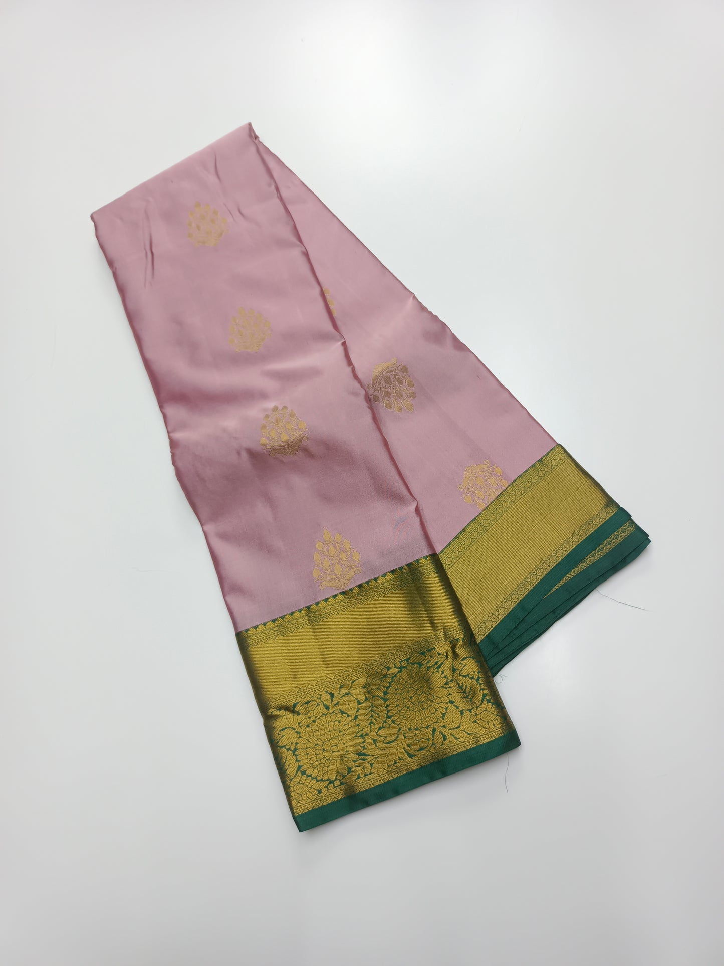 KANCHIPURAM SEMI SILK SAREE