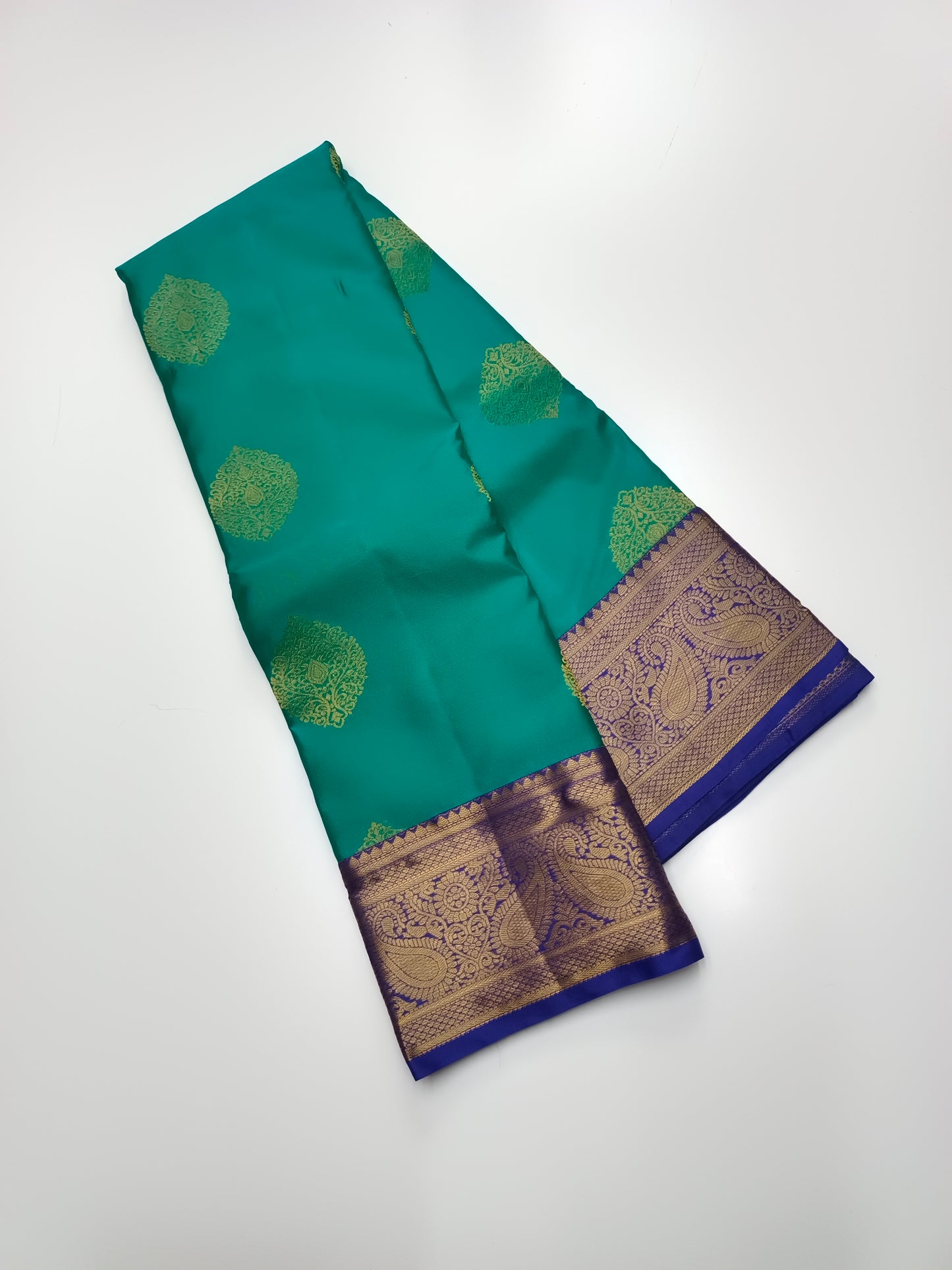KANCHIPURAM SEMI SILK SAREE
