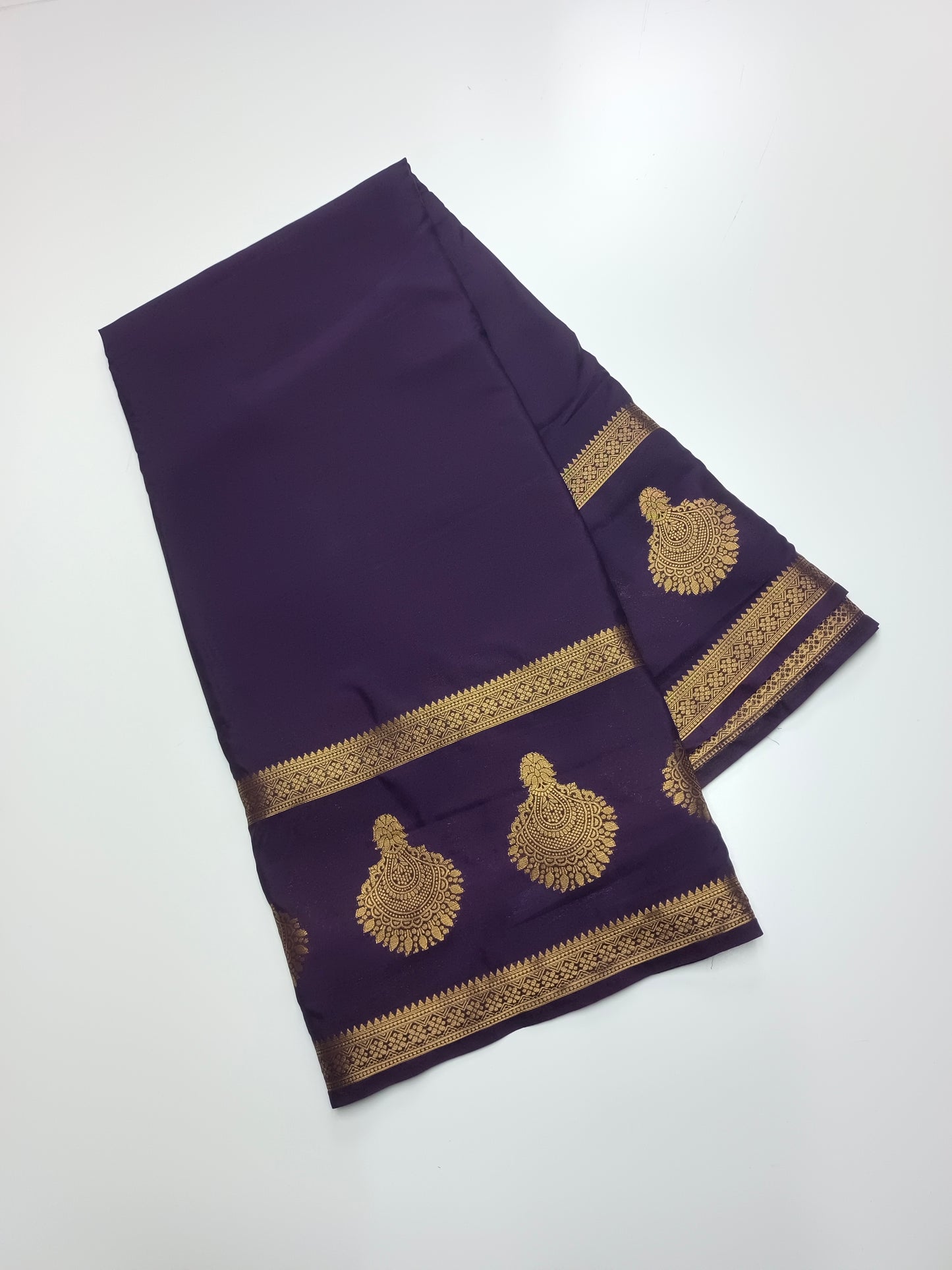 SEMI CREPE SILK SAREE
