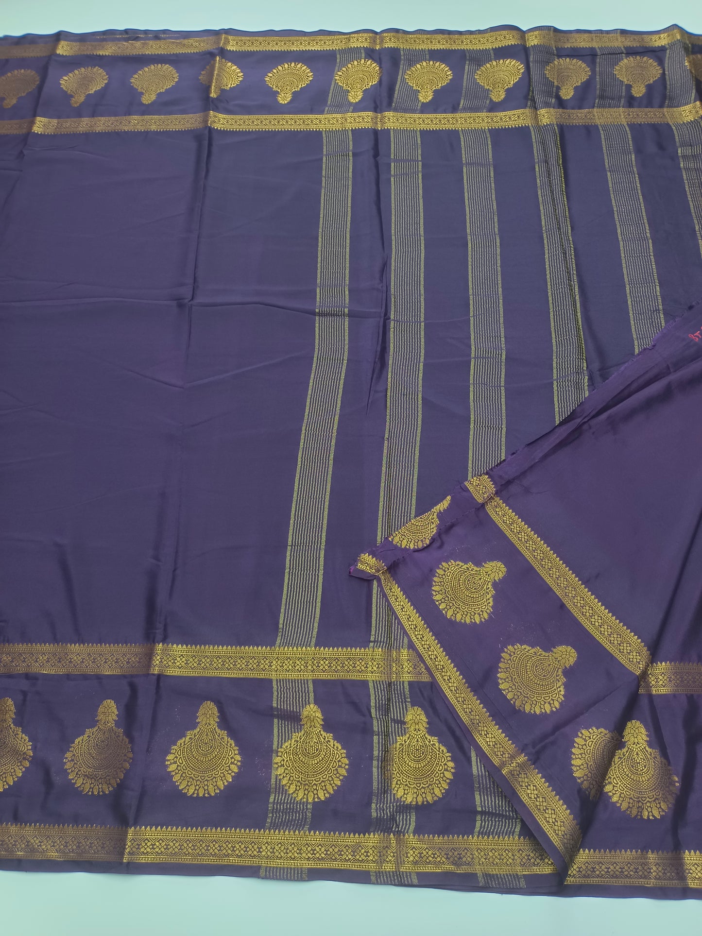 SEMI CREPE SILK SAREE