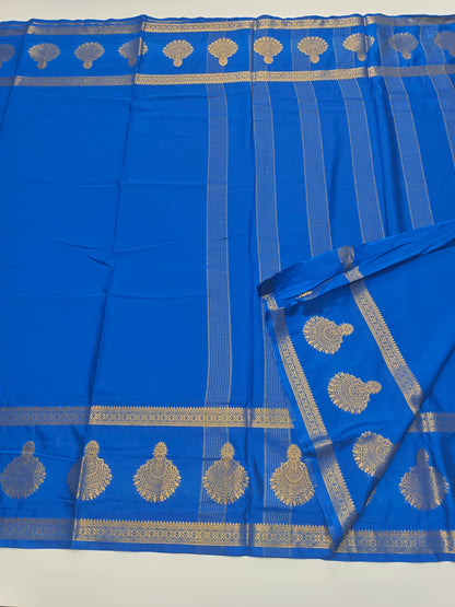 SEMI CREPE SILK SAREE
