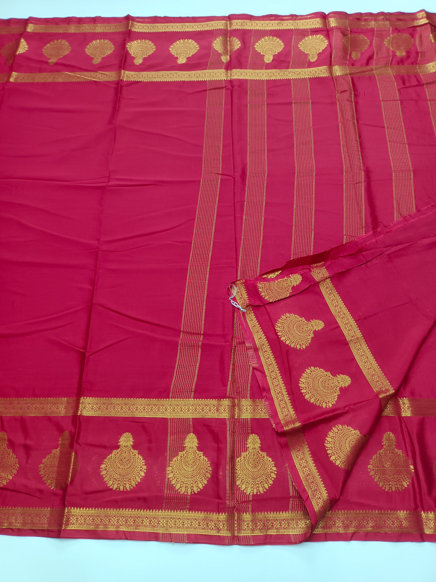SEMI CREPE SILK SAREE