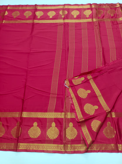 SEMI CREPE SILK SAREE