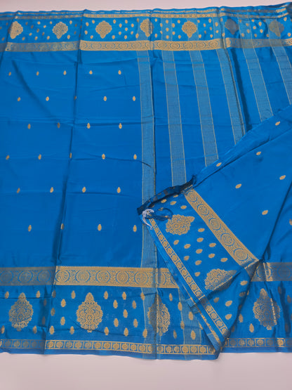 SEMI CREPE SILK SAREE