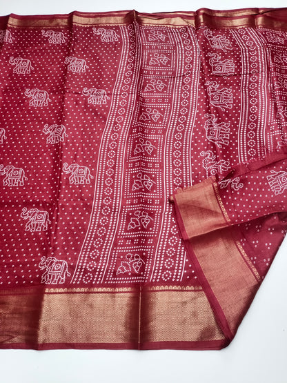 FANCY DOLA SILK SAREE