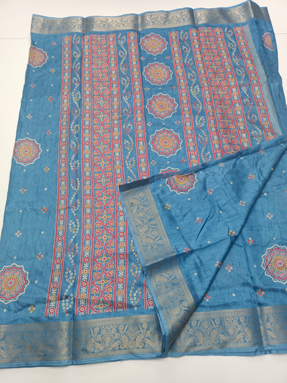 FANCY DOLA SILK SAREE