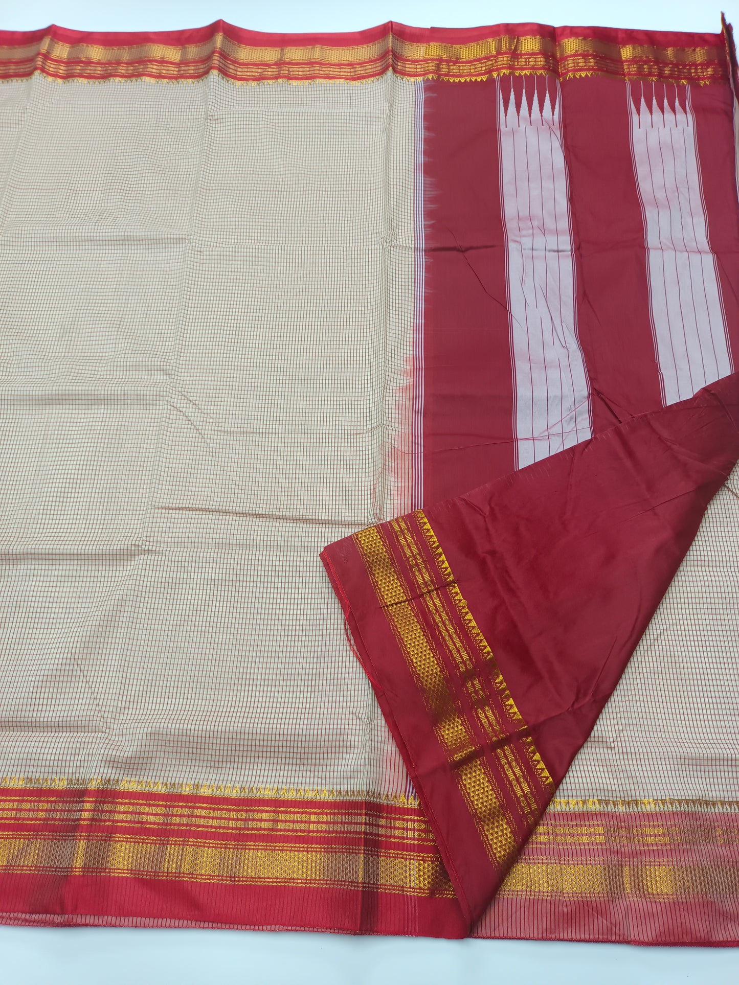 FANCY ILKAL COTTON SAREE