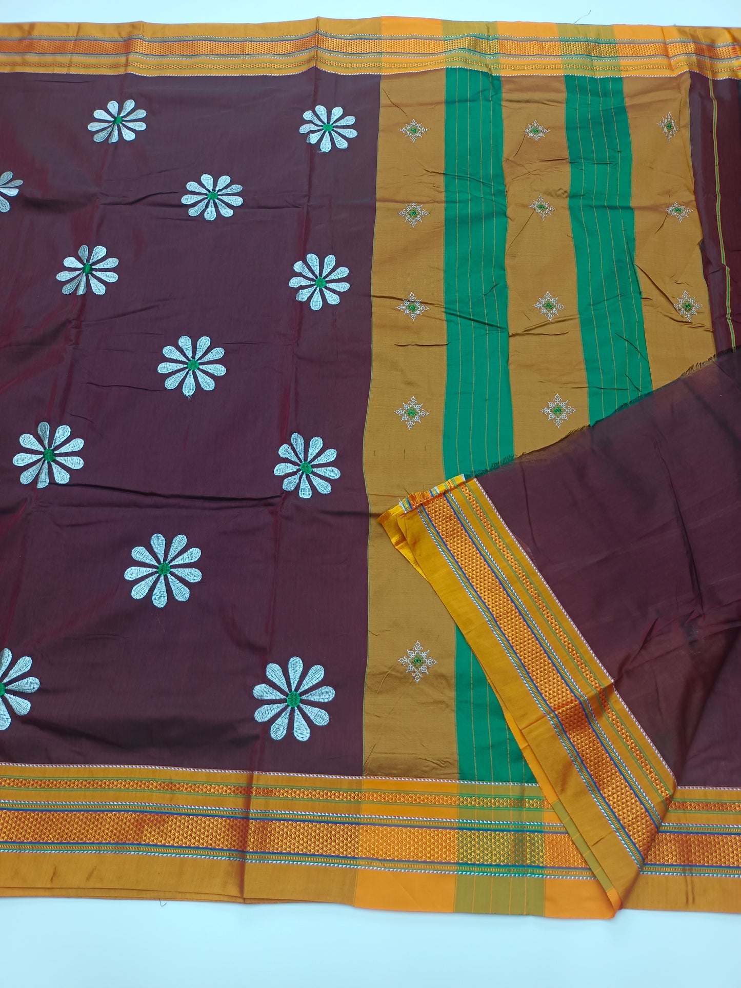 FANCY ILKAL COTTON SAREE