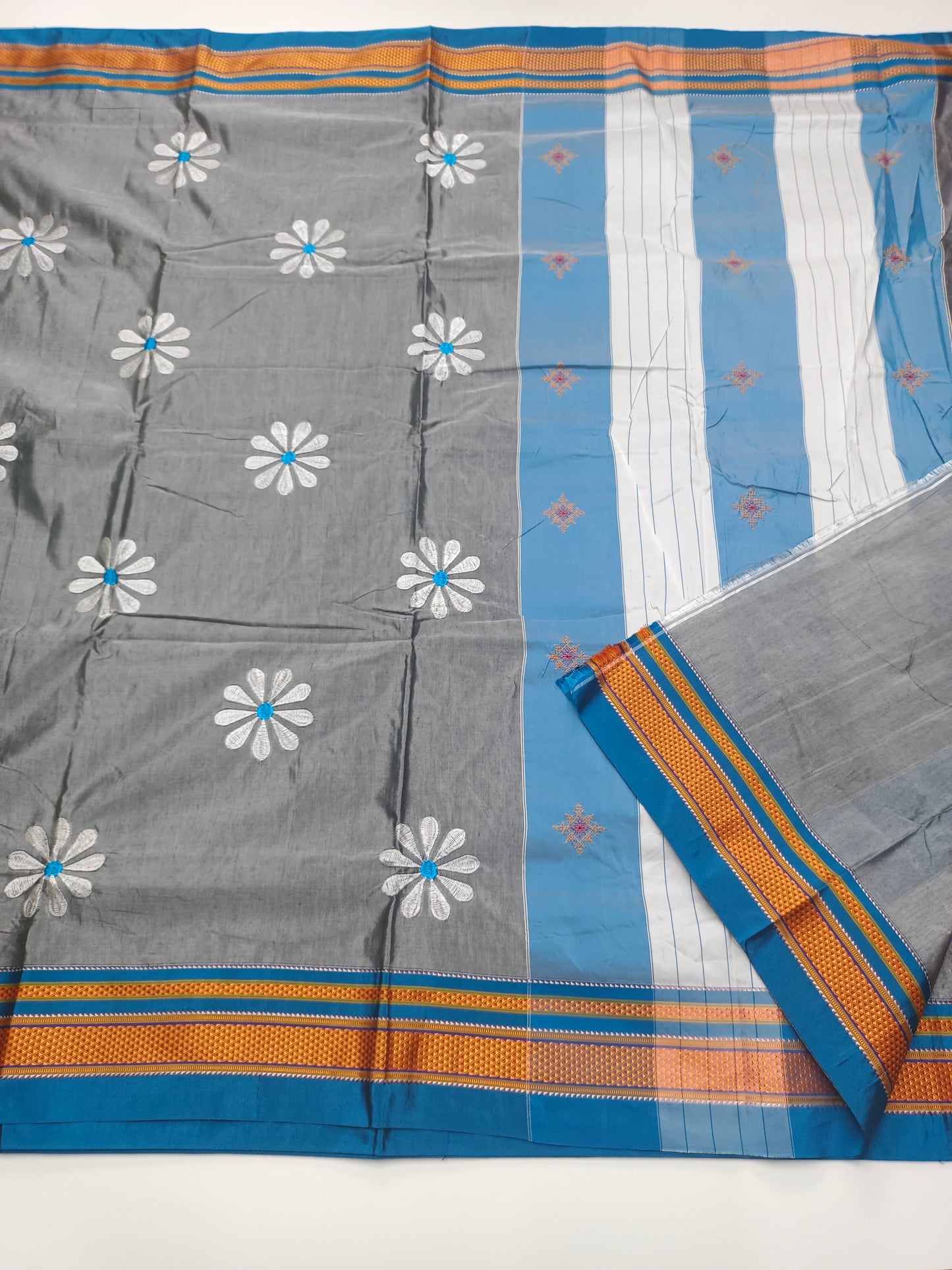FANCY ILKAL COTTON SAREE