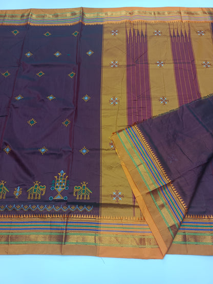 FANCY ILKAL COTTON SAREE