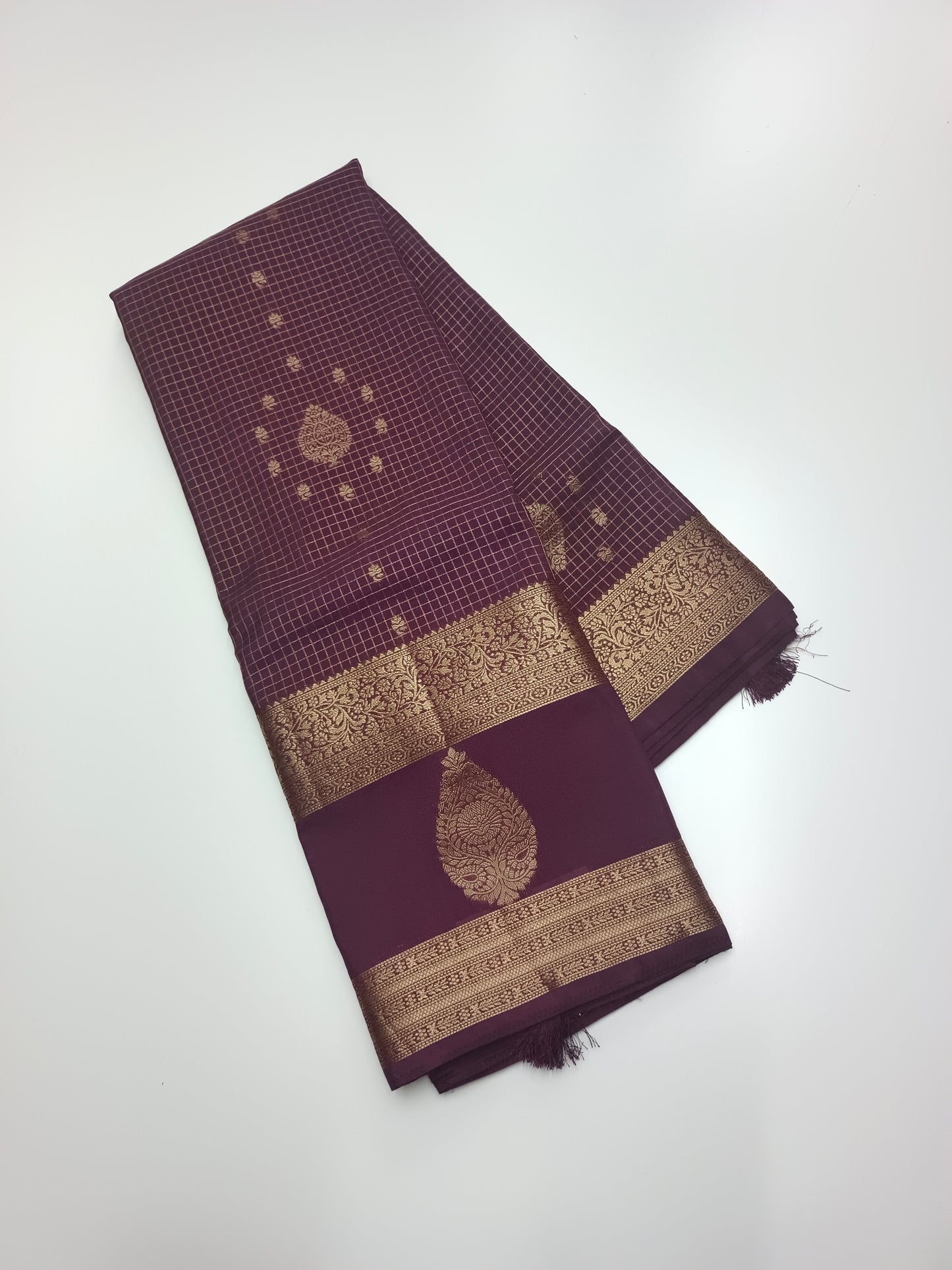 FANCY SEMI CREPE SILK SAREE