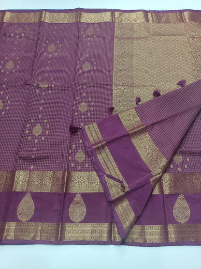 FANCY SEMI CREPE SILK SAREE
