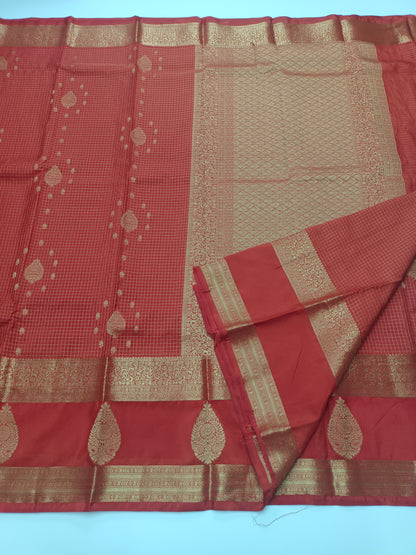 FANCY SEMI CREPE SILK SAREE