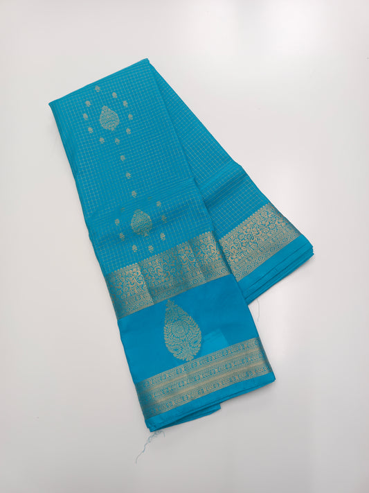FANCY SEMI CREPE SILK SAREE