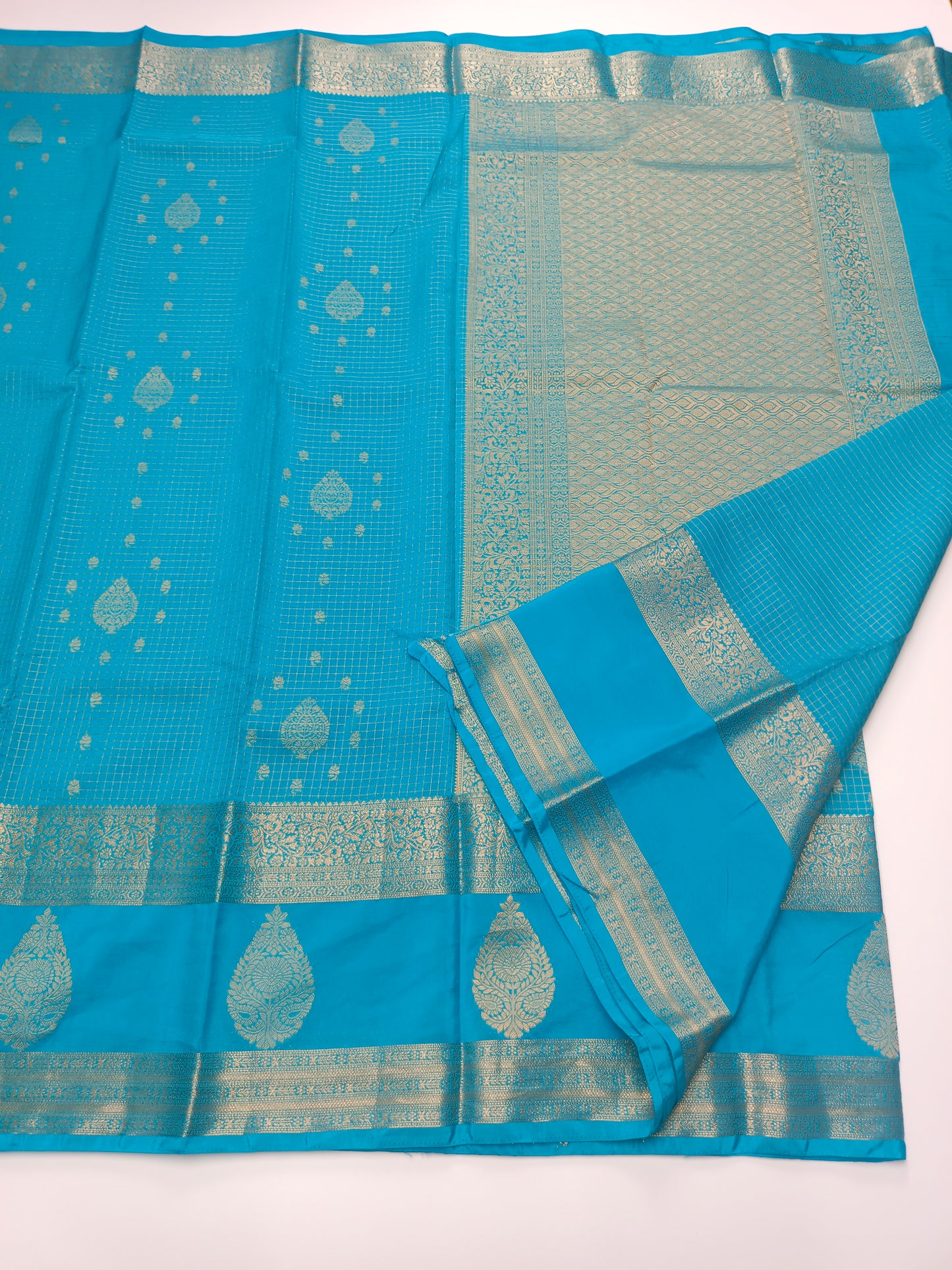 FANCY SEMI CREPE SILK SAREE