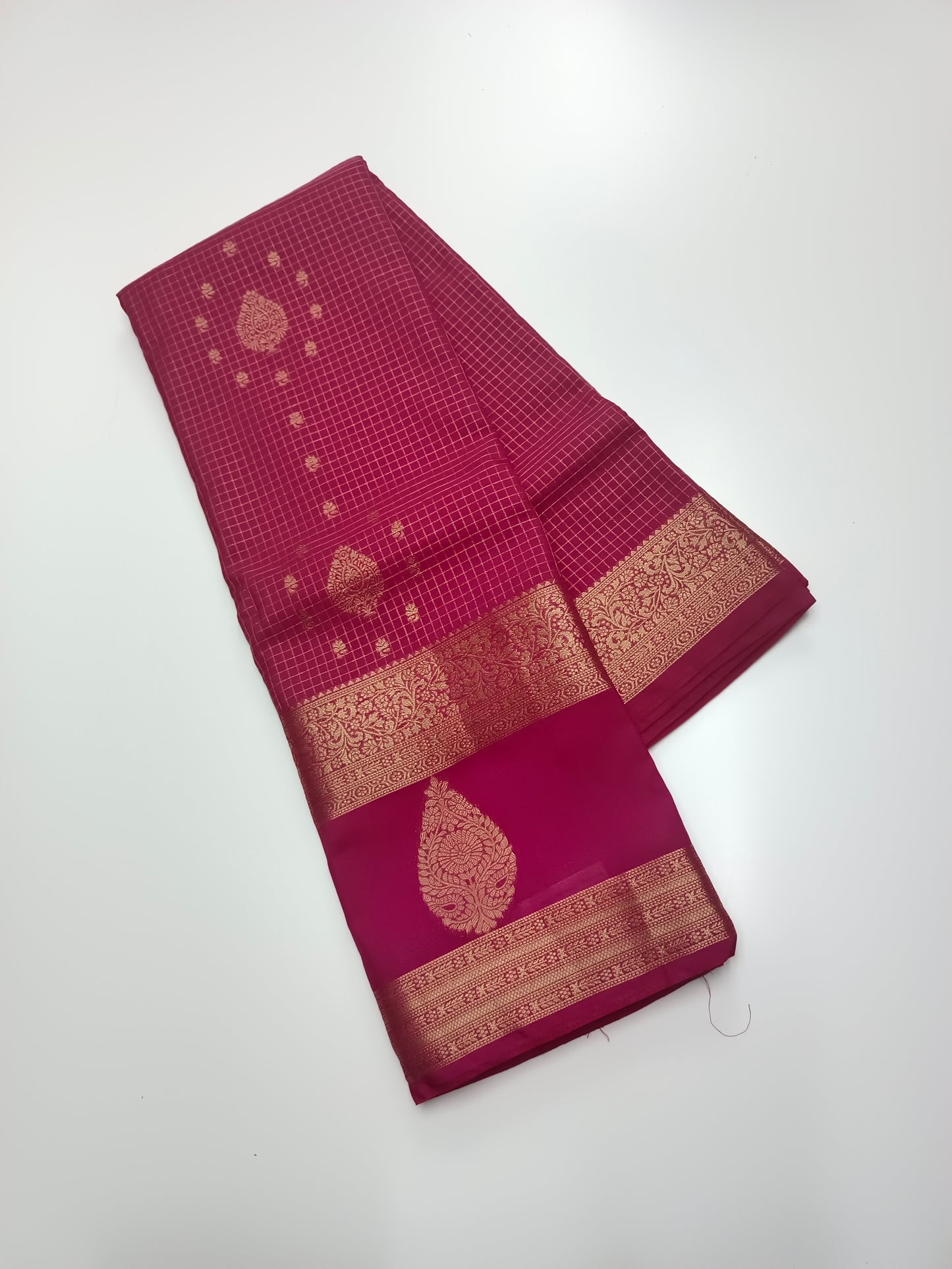 FANCY SEMI CREPE SILK SAREE