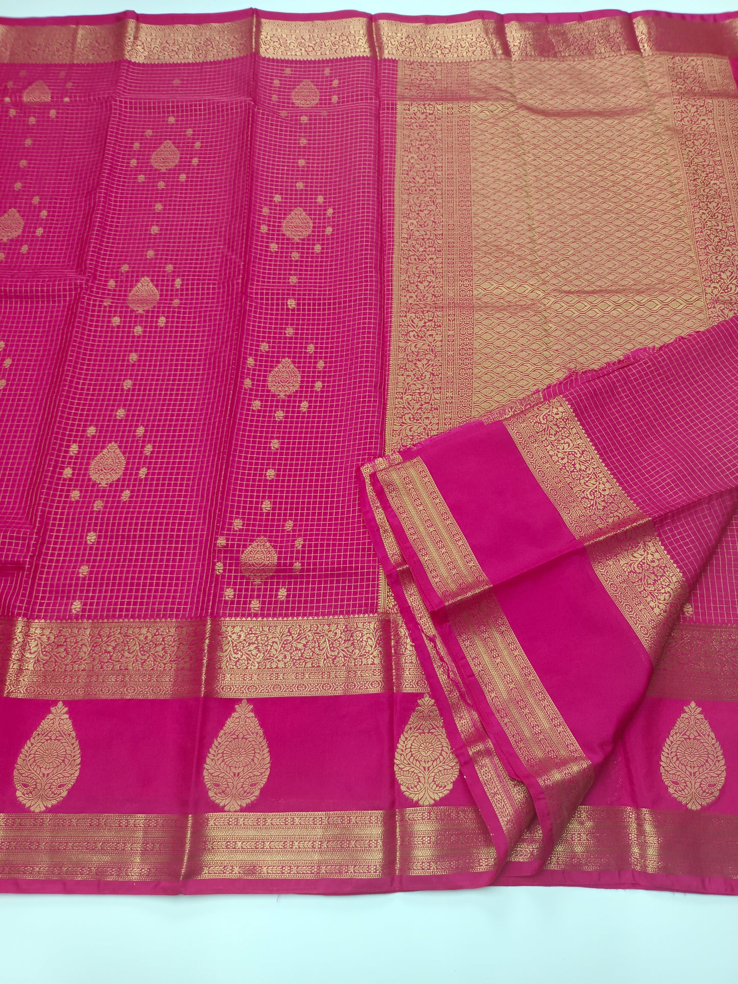 FANCY SEMI CREPE SILK SAREE