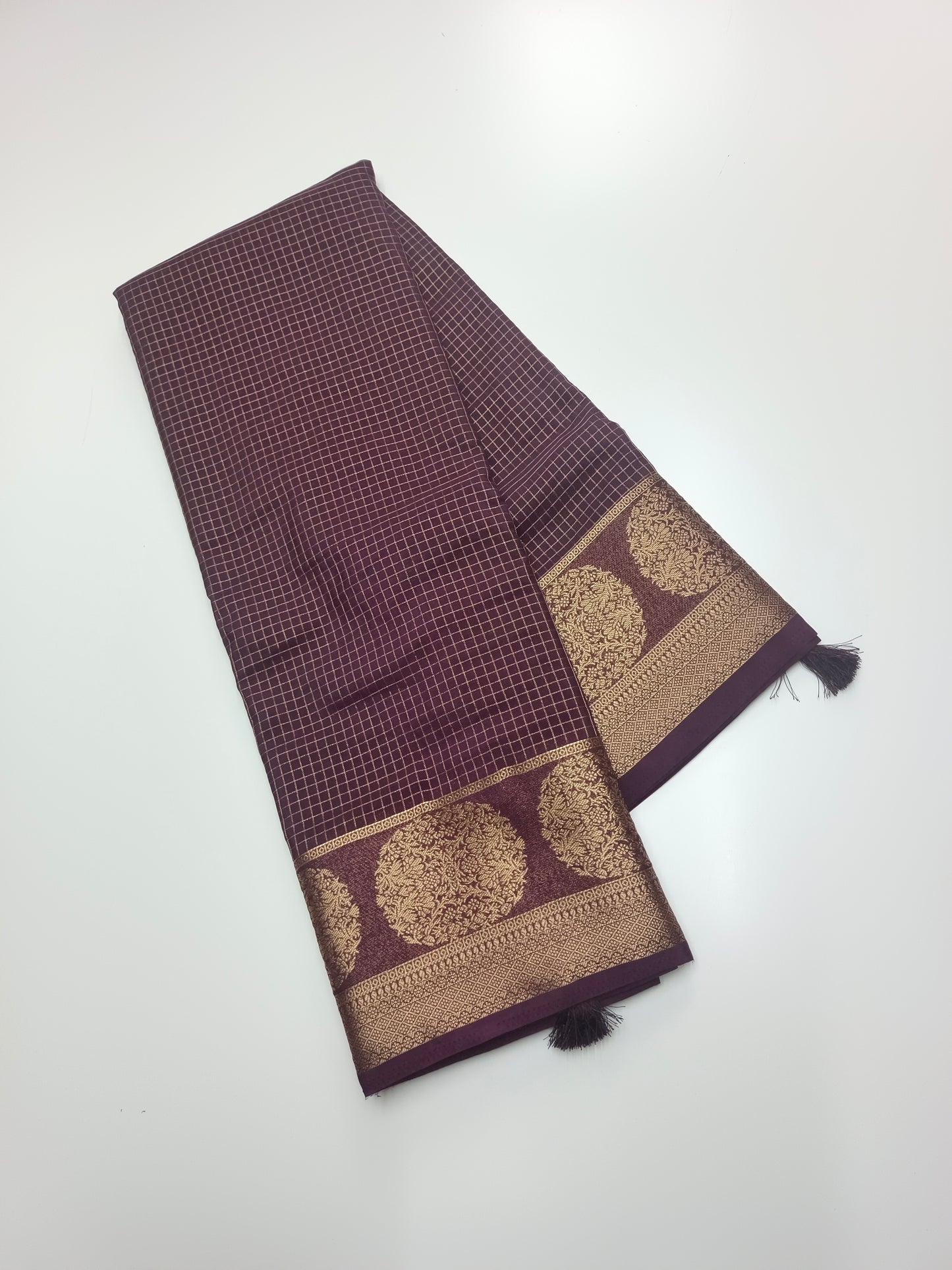 FANCY SEMI CREPE SILK SAREE