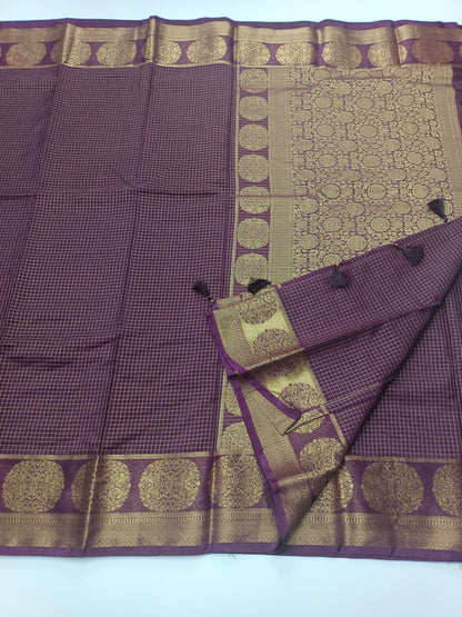 FANCY SEMI CREPE SILK SAREE