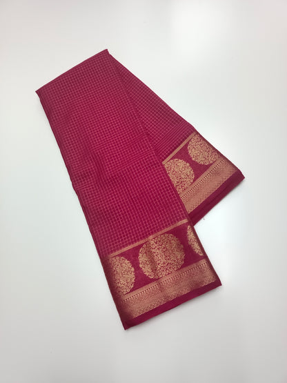 FANCY SEMI CREPE SILK SAREE
