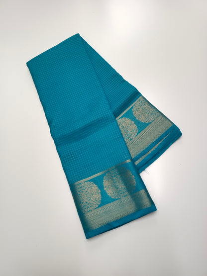 FANCY SEMI CREPE SILK SAREE