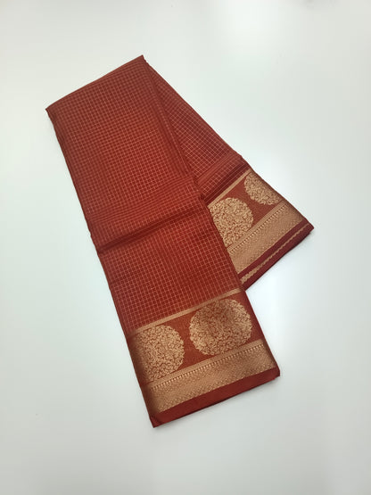 FANCY SEMI CREPE SILK SAREE