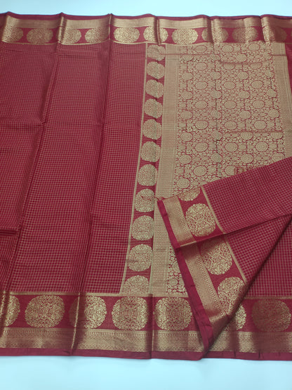 FANCY SEMI CREPE SILK SAREE